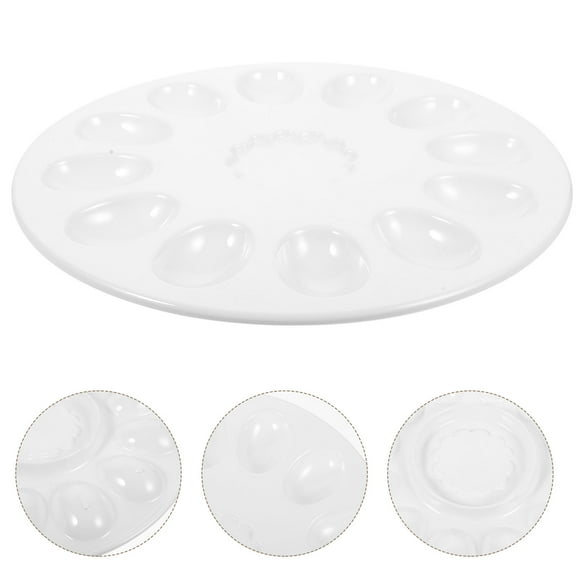 WEUVEB Deviled Egg Carry Tray Rectangular Modern Design 1Pcs