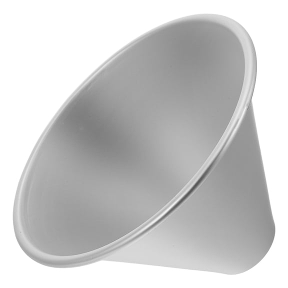 WEUVEB Doll Dress Cake Mold Aluminum Alloy Silver 1Pack