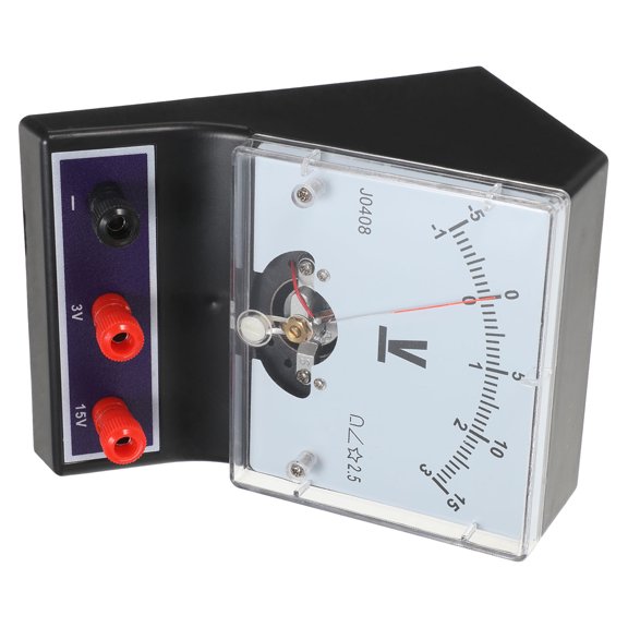 WEUVEB Dual Range Dc Voltmeter for Home Physics Experiments with User Friendly Design and Accurate Voltage Readings