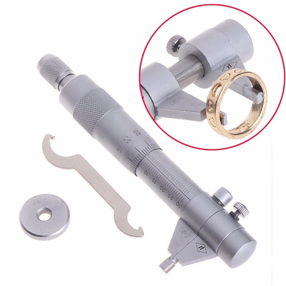 WEUVEB Inside Micrometer with Carbide Tipped Faces Stainless Steel for Accurate Internal Diameter