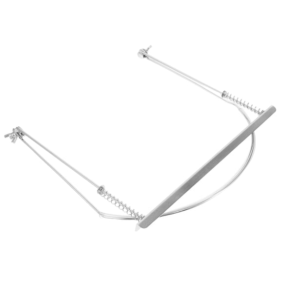 WEUVEB Metal Harmonica Stand Neck Holder with Adjustable Height and Angle Control