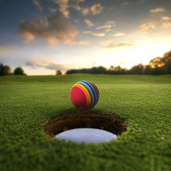 WEUVEB 25Pcs Red Eva Training Ball Soft Flexible Sponge Ball for Golf Practice