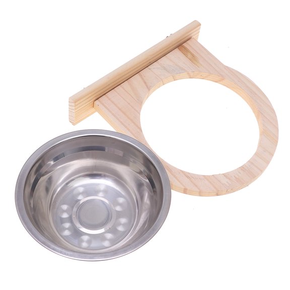 WEUVEB Safe Stainless Steel Bird Feeding Case for Parrots Assorted Colors