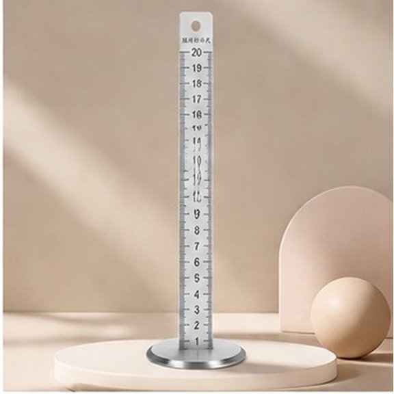 WEUVEB Durable Stainless Steel Tiling Level Ruler for Accurate Floor and Wall Tile Positioning