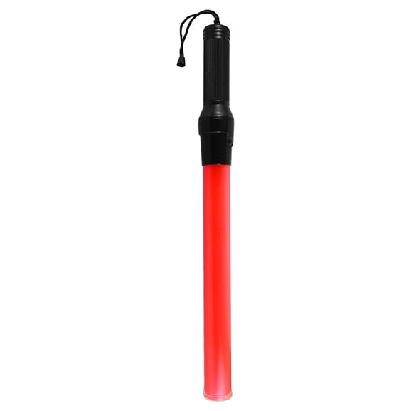 WEUVEB Waterproof Red Traffic Wand, Easy to Hold and Operate for Cars