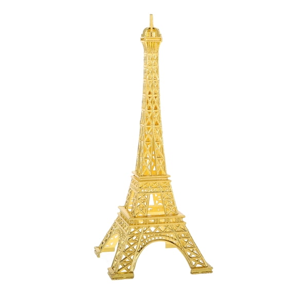 WEUVEB Eiffel Tower Model Zinc Alloy Prop for Photography Decoration 1Set