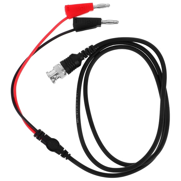 WEUVEB Electrical Test Cable with BNC to Banana Plug Connector for Multimeter and Electronic Instrument Testing