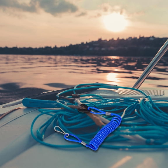 WEUVEB Emergency Stop Cord for Boats with Comfortable Wrist Strap and Quick Setup