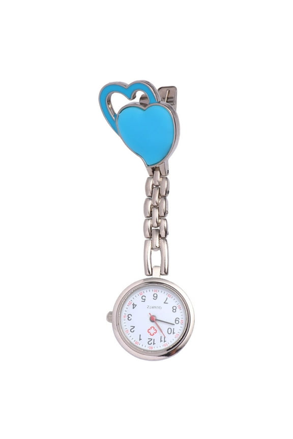 Fashion Hanging Watch Zinc Alloy 1Set with Blue for Nurse Use in Hospital