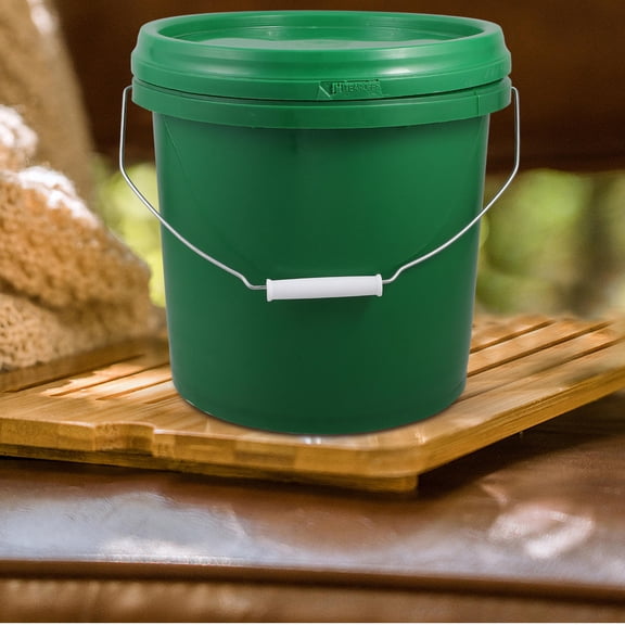 WEUVEB Fermentation Bucket Fermenter Bucket Green PP 1Pack For Fermentation Projects