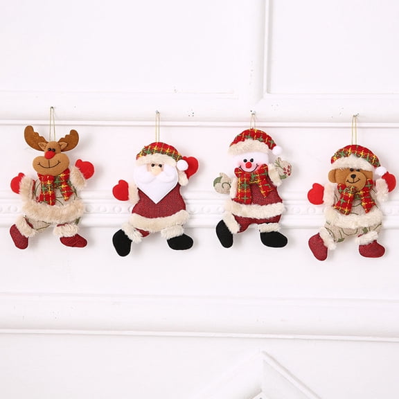 WEUVEB Festive Decorations Holiday Ornaments Hotel Restaurant Store 1Set