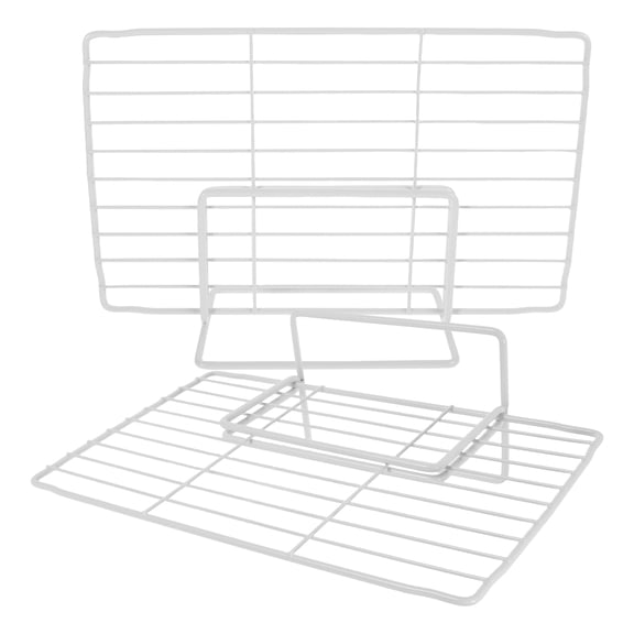 WEUVEB Fridge Door Dividers Iron Adjustable Separators For Food Storage Home Users 1Pack