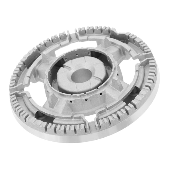 WEUVEB Gas Range Heat Diffuser Plate Plated Silver for Stable and Even Heat Transfer
