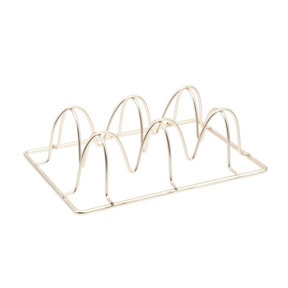WEUVEB Golden Wire Storage Rack Holder for Refrigerator Kitchen and Dining, Stylish and Organizer