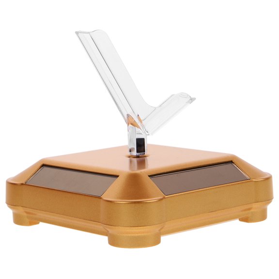 WEUVEB Golden Rotating Platform Display Stand with Motorized Function for Elegant Product Presentation