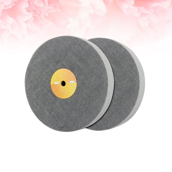 WEUVEB Grey Nylon Fiber Polishing Wheel for Light Fast Mirror Effect and Surface Protection