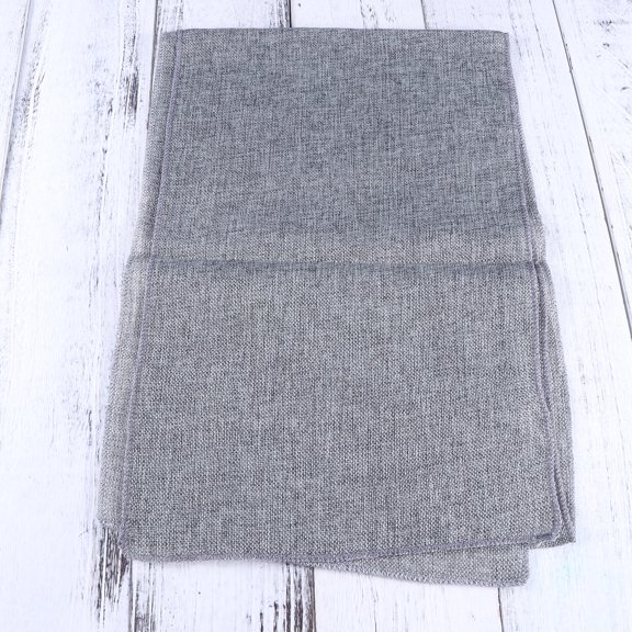 WEUVEB Grey Table Runner Simple Elegance for Home Decor and Parties
