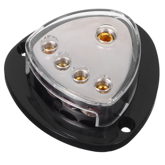 WEUVEB Distribution Block Car Audio Zinc Alloy and Plastic Multi for 1Set