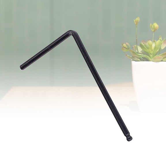 WEUVEB Guitar Adjustment Tool Ball End Wrench Metal for Acoustic Electric Bass 1Set 4.9x2.9in