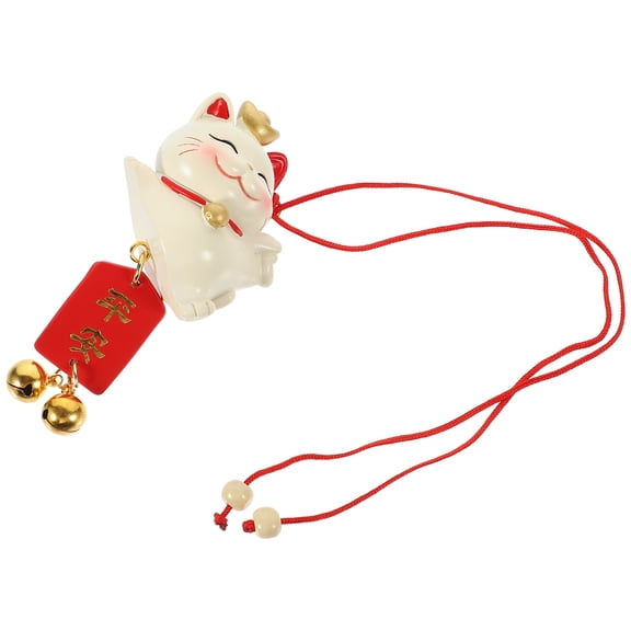 WEUVEB Car Mirror Ornament Cat Style Rearview Mirror Hanging Decor Multi Color
