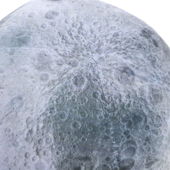 WEUVEB Household Grey Planet Throw Pillow with Plush Soft Texture Ideal for Couch and Bed Decor