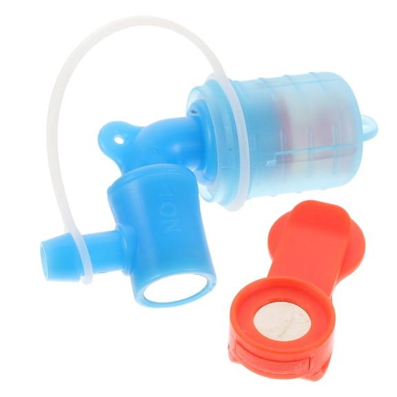 WEUVEB Hydration Bladder Bite Valve 1Pack Blue Silicone Leak Proof Quick Release for Cycling Hiking Camping