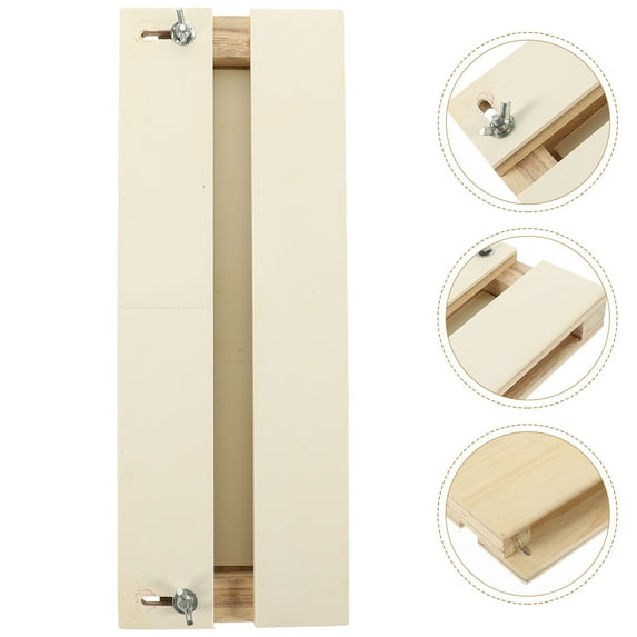 WEUVEB Insect Pinning Board 32x12.5cm for Butterfly Wing Spreading and Specimen Display, Assorted Colors, 1 Pack for Entomology Use