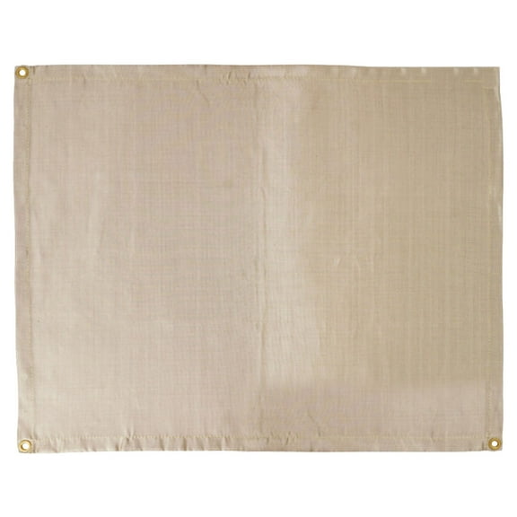 WEUVEB Khaki Fireproof Blanket for Outdoor Use Fiberglass Material 48 inches x 60 inches