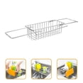 thumbnail image 1 of WEUVEB Kitchen Sink Sponge Holder with Efficient Draining Design, Household Organizer for Tidy Cleaning Area, 1 of 8