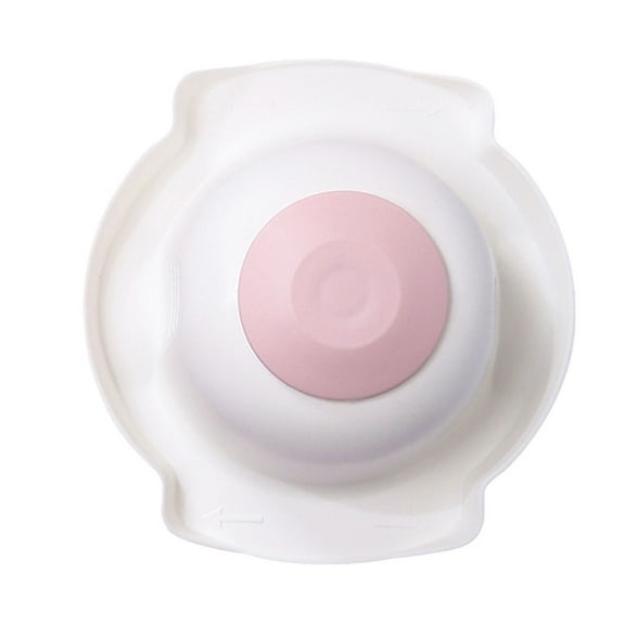 WEUVEB Kitchen Slicing Assistant Tool 1Set Pink Stainless Steel Plastic For Vegetable Cutting Finger Protector