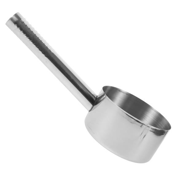 WEUVEB Thickened Stainless Steel Water Ladle with Flat Bottom for Efficient Cooking