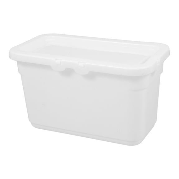 WEUVEB Dryer Sheets Container White Storage Box for Laundry Pod and Powder Storage