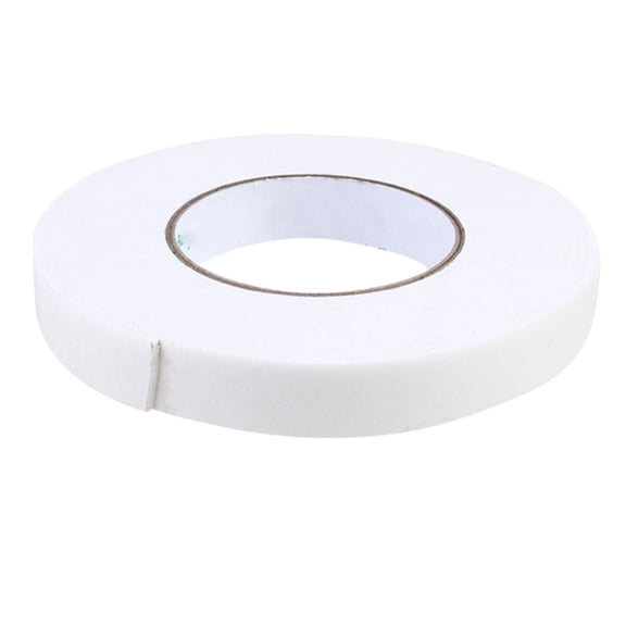 WEUVEB Double-Sided White Foam Tape with Strong Adhesion for Home Window and Door Seal