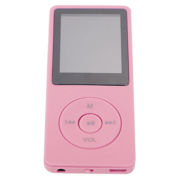 WEUVEB 1Set Pink Mp3 Player Palm Size Lightweight Music Player for Daily Use