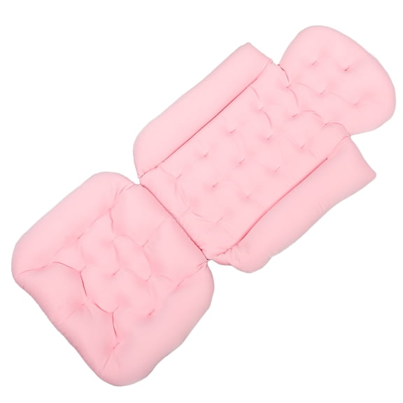 WEUVEB Luxurious Relaxation Bath Tub Cushion Pink Polystyrene Beads 1Set