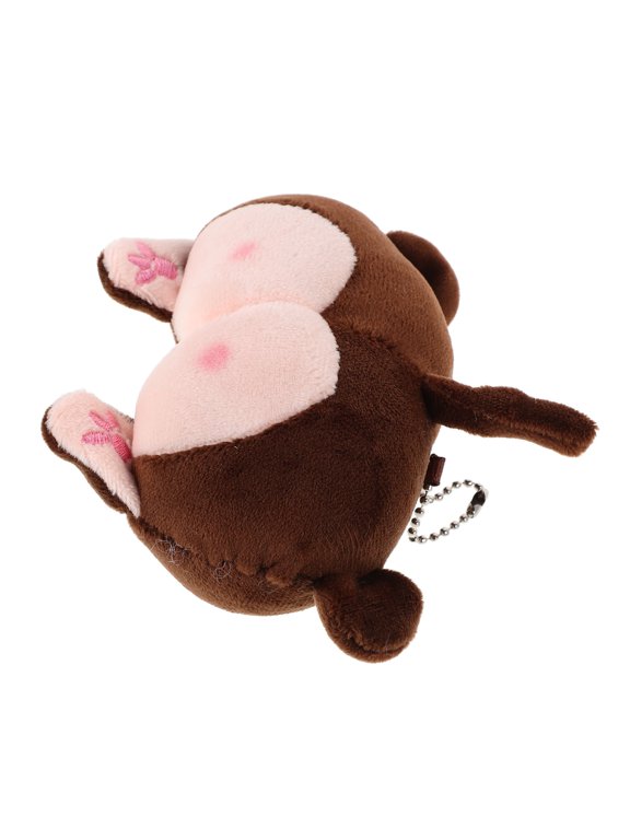 Monkey Pendant Plush Animal Pendant Multi 1Pcs