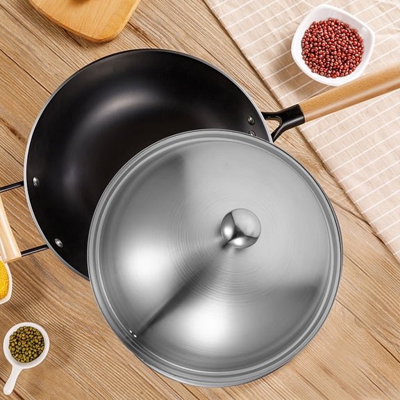 WEUVEB Multi-functional Stainless Steel Lid for Pans 1Pcs