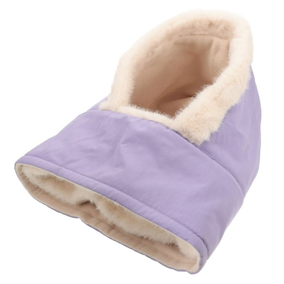 WEUVEB Cycling Mask Hood Purple 1Pcs 15.7X9.8in Cotton