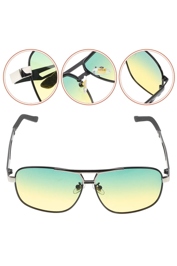 Night Driving Glasses with Polarized Photochromic Lenses for Fishing and Cycling Sport Use