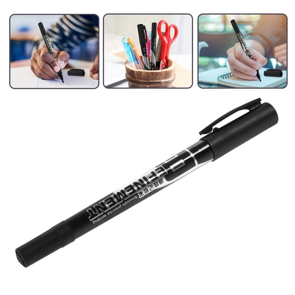 WEUVEB Oil Paint Markers Portable Double-ended Marking Pen Marker for School Use 1Pack Back to School