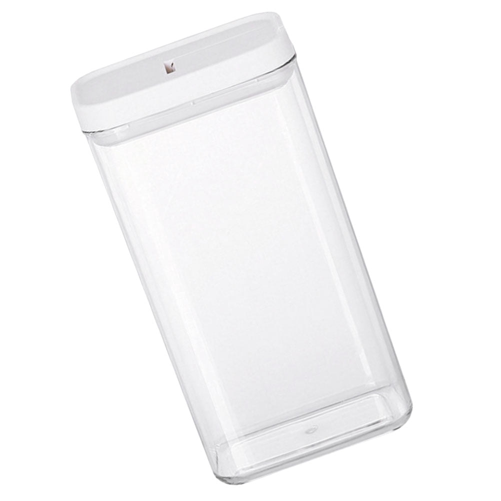 View of WEUVEB Pasta Containers Storage for Pantry Airtight Cylindrical 1200ML ...