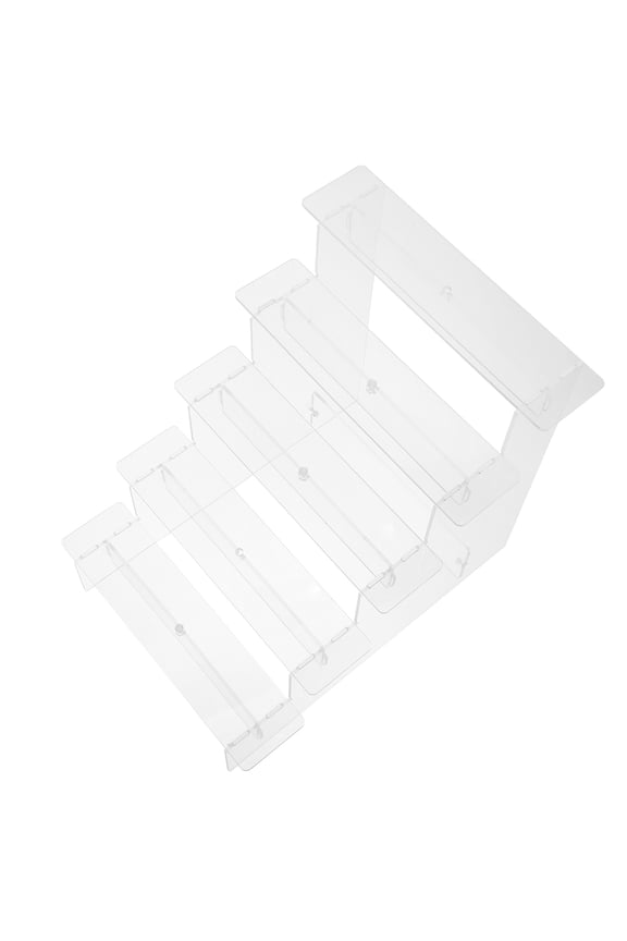 Clear Acrylic Display Stand Organizer for Figurines, Collectibles, and Decor - 1 Set Showcase for Home and Office