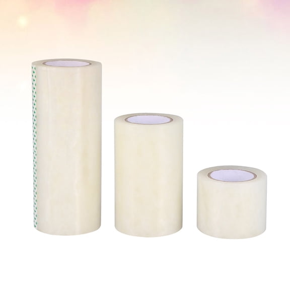 WEUVEB Plastic Patch for Greenhouse Repairs Transparent Cold Resistant 3 Rolls