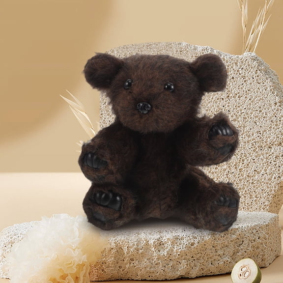 WEUVEB Plush Bear Party Favors Plush Bear Brown for Baby Shower Bears 1Pcs