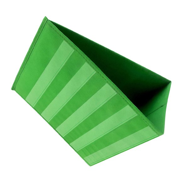 WEUVEB Portable Foldable Green Triangular Pocket Chart Stand for Teaching and Office Use