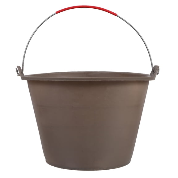 WEUVEB Portable Plastic Sand Bucket with Handle Thickened Design for Storage and Construction Work