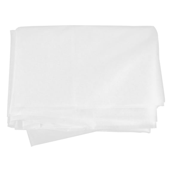 WEUVEB Practical Interlining Fabric 1Set Non-woven White Fusible Embroidery Projects