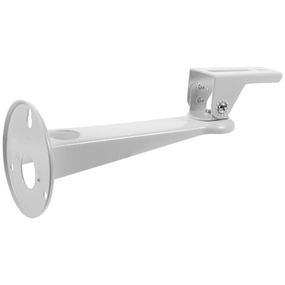 WEUVEB White Adjustable L Shaped Wall Mount Bracket for Projector Screen