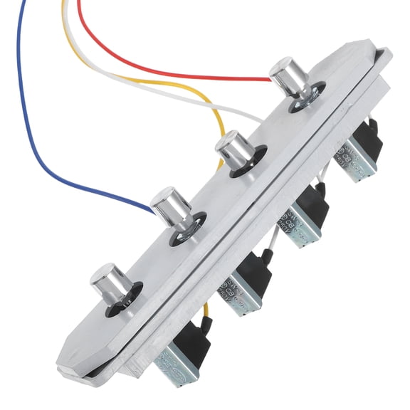 WEUVEB Range Hood Replacement 4-Button ABS Control Panel Multi-Function Precise Control Accessory