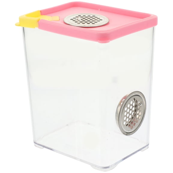 WEUVEB Reptile Enclosure Acrylic Tank with Front Opening Design for Spider Tarantula Habitat